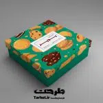 جعبه شیرینی لایه باز