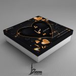 طرح جعبه شیرینی لایه باز